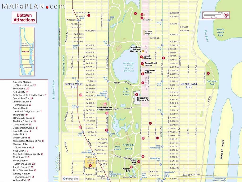 Maps Of New York Top Tourist Attractions Free Printable Within Map
