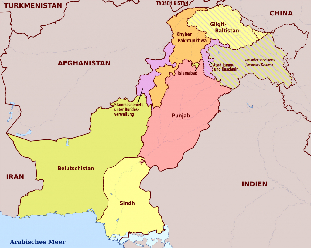 Maps Of Pakistan | Detailed Map Of Pakistan In English | Tourist Map within Printable Map Of Pakistan