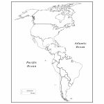 Maps Of The Americas Page 2 Within Blank Map Of The Americas Pertaining To Western Hemisphere Map Printable