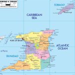 Maps Of Trinidad And Tobago | Collection Of Maps Of Trinidad And Intended For Printable Map Of Trinidad And Tobago