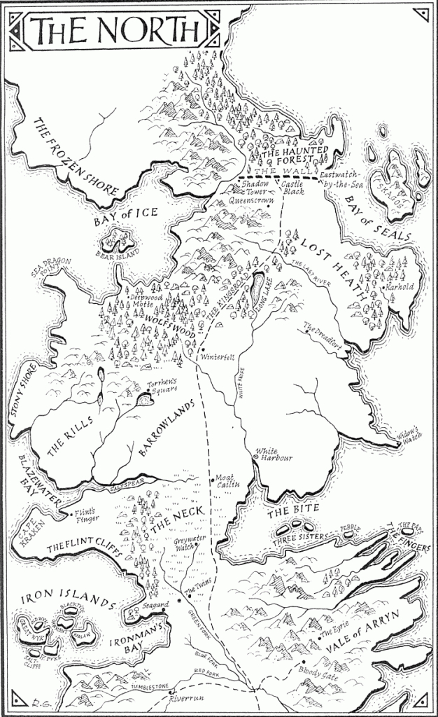 Maps Of Westeros And The Lands Of The Summer Sea within Printable Map Of Westeros