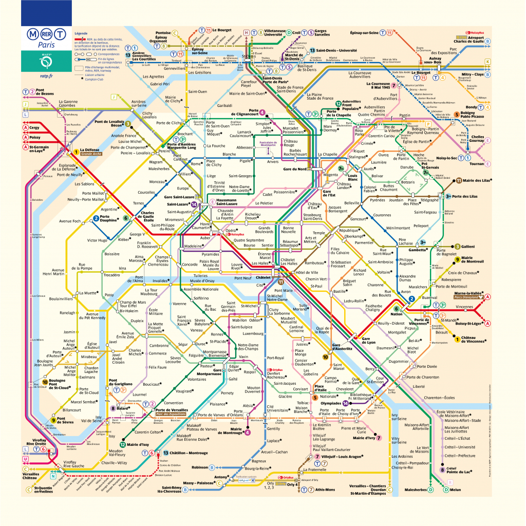 Maps | Ratp.fr regarding Printable Paris Metro Map