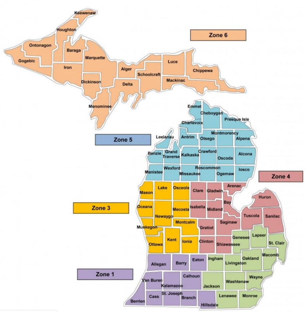 Maps To Print And Play With regarding Michigan County Maps Printable