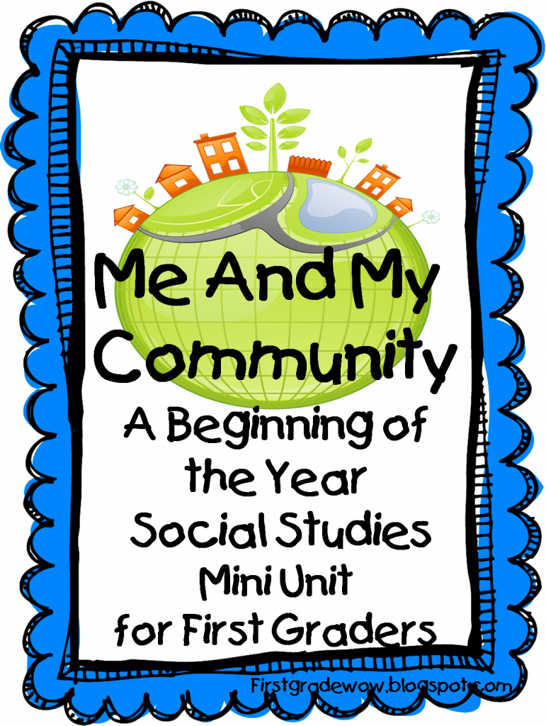 Me And My Community: A Beginning Of The Year Social Studies Mini pertaining to Community Map For Kids Printable
