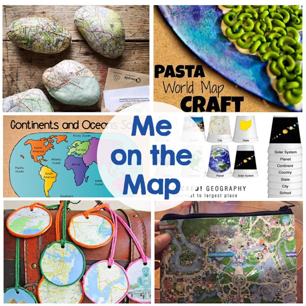 Me On The Map | Homeschool | Map Activities, Business For Kids in Me On The Map Printables