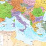 Mediterranean Sea Maps | Maps Of Mediterranean Sea In Printable Map Of The Mediterranean Sea Area
