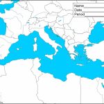 Mediterranean Sea Region Political Map Jfr Google Map Of Greece In Printable Map Of The Mediterranean Sea Area