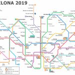 Metro Map Of Barcelona 2019 (The Best) In Printable Metro Map