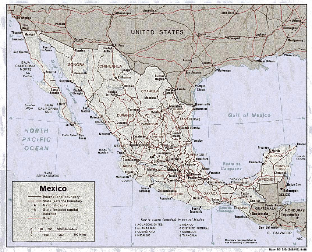 Mexico Maps | Printable Maps Of Mexico For Download throughout Printable Map Of Mexico