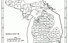 Michigan County Maps Printable
