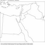 Middle East, Israel Printable Maps No Text | Girl Scout   World Within Printable Blank Map Of Middle East