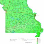 Missouri Printable Map In Printable Blank Map Of Missouri