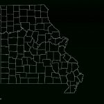 Missouri State Map With Counties And Travel Information | Download Intended For Printable Blank Map Of Missouri