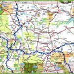 Montana Road Map Regarding Printable Map Of Montana