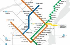 Montreal Metro Map for Montreal Metro Map Printable | Printable Maps