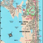Nags Head Map | North Carolina | Nags Head Street Maps Within Printable Map Of Outer Banks Nc