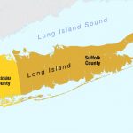 Nassau And Suffolk County Map   Nassau County Suffolk County Border Throughout Printable Map Of Long Island