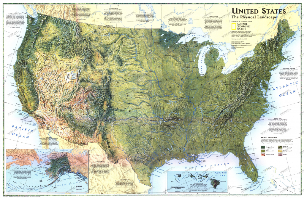 National Geographic Us Map Printable New Download Map Usa National throughout National Geographic Printable Maps