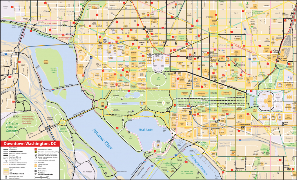 National Mall Maps | Npmaps - Just Free Maps, Period. pertaining to Printable Map Of Washington Dc