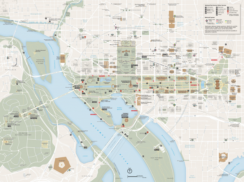 National Mall Maps | Npmaps - Just Free Maps, Period. with National Mall Map Printable