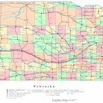 Nebraska Printable Map With Regard To Printable Map Of Nebraska