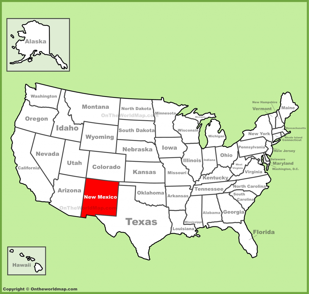 New Mexico State Maps | Usa | Maps Of New Mexico (Nm) with New Mexico State Map Printable
