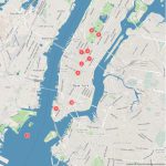 New York Attractions Map Pdf   Free Printable Tourist Map New York Pertaining To York Street Map Printable