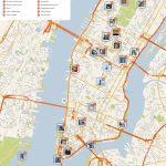 New York City Manhattan Printable Tourist Map | Places I'd Like To With Printable Map Of Times Square