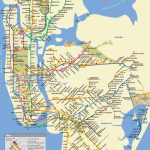 New York City Subway Map With Manhattan Subway Map Printable