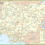 Nigeria Political Map For Printable Map Of Nigeria