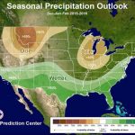 Noaa S Winter Weather Forecast Strong El Nino Unofficial In Map Of In Printable Weather Maps For Students