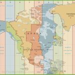 North America Time Zone Map For Printable North America Time Zone Map