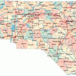 North Carolina Map   Free Large Images | Pinehurstl | North Carolina Within Large Printable Map