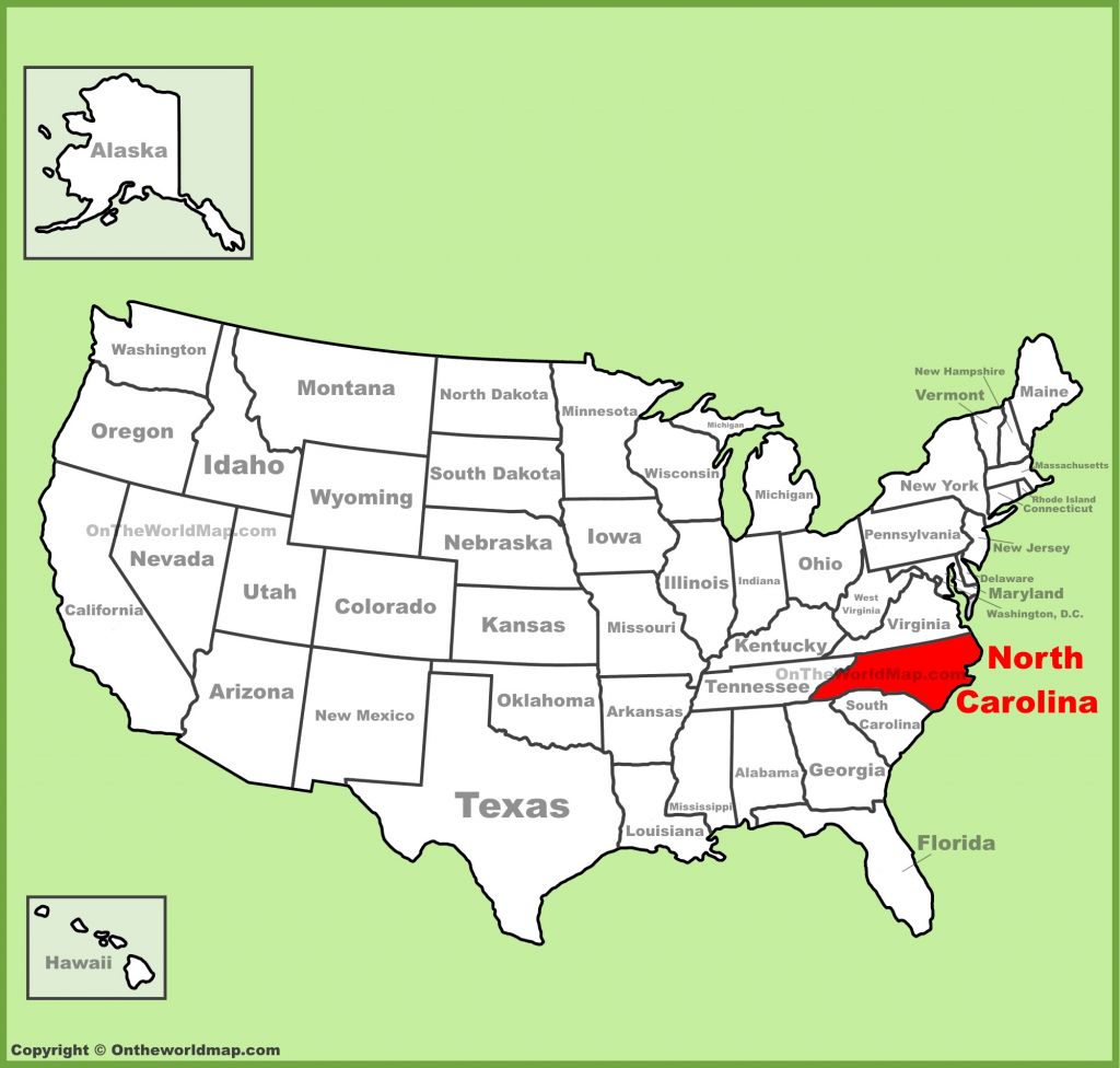 North Carolina State Maps | Usa | Maps Of North Carolina (Nc) regarding Printable Map Of North Carolina Cities