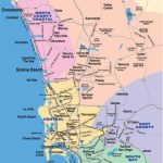 North County San Diego Map   Map Of North San Diego County With Printable Map Of San Diego County