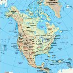 Northamerica #map Includes #canada #unitedstates, Two Of The Largest Pertaining To Printable Physical Map Of North America
