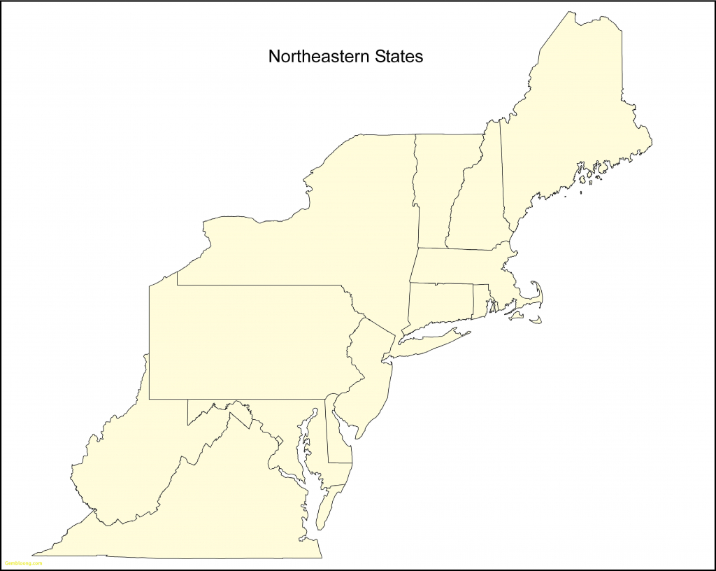 Northeast Us Map Printable Inspirationa United States Northeast for Printable Map Of North Eastern United States