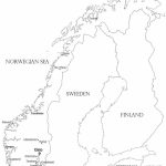 Norway Map With Cities Coloring Page | Free Printable Coloring Pages Pertaining To Printable Map Of Norway