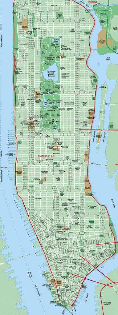 Nyc Pdf Manhattan Street Map Printable Guide 3 6 with regard to Printable Map Manhattan Pdf