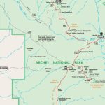 Official Arches National Park Map Pdf   My Utah Parks With Regard To Printable Map Of Utah National Parks
