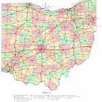 Ohio Printable Map For Printable Map Of Ohio