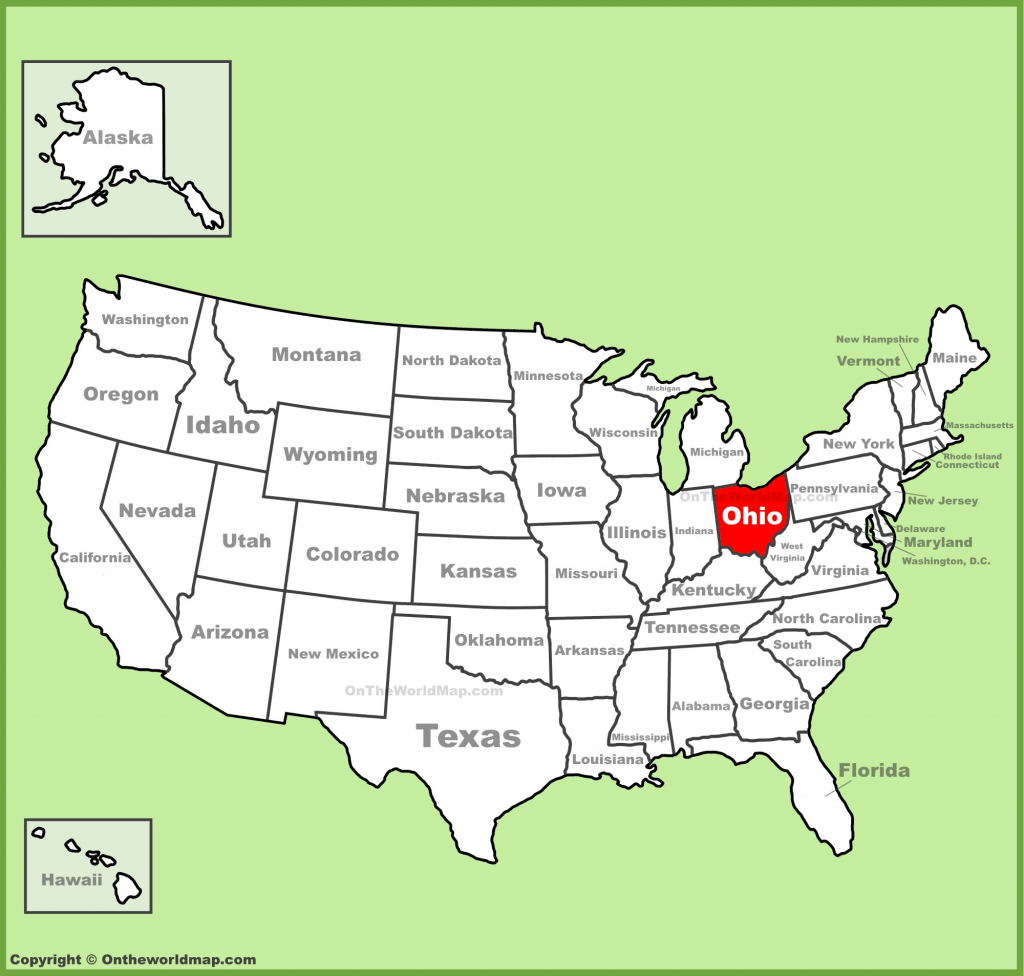 Ohio State Maps | Usa | Maps Of Ohio (Oh) intended for Ohio State Map Printable