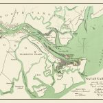 Old City Map   Savannah Georgia   1862 In Printable Map Of Savannah