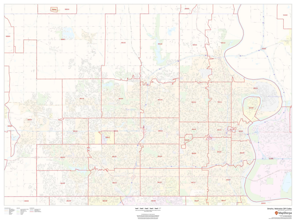 Omaha Zip Code Map throughout Printable Map Of Omaha With Zip Codes