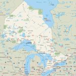 Ontario Highway Map With Regard To Printable Map Of Ontario