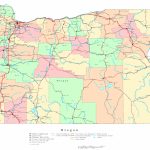 Oregon Printable Map Throughout Printable Map Of Oregon