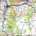 Oregon Road Map In Printable Road Maps By State