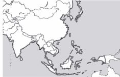 Free Printable Map Of Asia