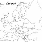 Outline Map Of Europe Political With Free Printable Maps And In With Printable Outline Maps