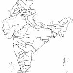 Outline Map Of India Showing The Major River Systems Indus (1 With Regard To India River Map Outline Printable